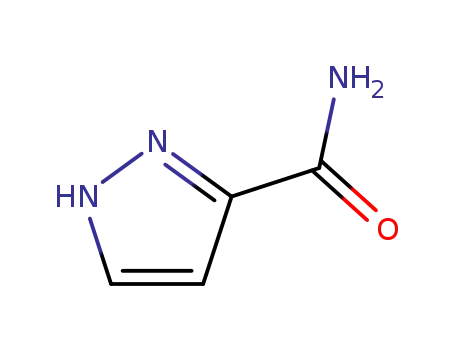 Molecular Structure of 33064-36-7 (Pyrazole-3-carboxamide)