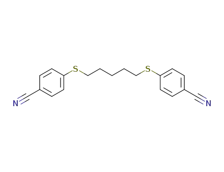 1,5-bis[(4-cyanophenyl)thio]pentane