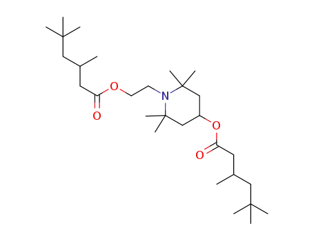 5,5-trimethylhexanoic acid 2,2,6,6-tetramethyl-1-[2-(3,5,5-trimethyl-hexanoyloxy)-ethyl]-piperidin-4-yl ester