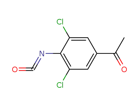 2,6-dichloro-4-acetylphenyl isocyanate