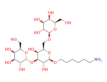 6-aminohexyl α-D-galactopyranosyl-(1→3)-[β-D-galactopyranosyl-(1→6)]-β-D-galactopyranoside