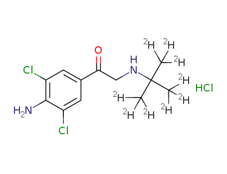 4-amino-α-D9-tert-butylamine-3,5-dichloroacetophenone hydrochloride