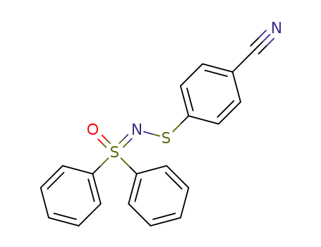S,S-diphenyl-N-(4-cyanphenylthio)sulfoximine