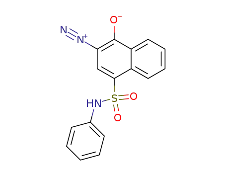 1-hydroxy-4-phenylsulfamoyl-naphthalene-2-diazonium-betaine