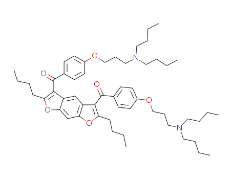 (2,6-dibutylbenzo[1,2-b:5,4-b']difuran-3,5-diyl)bis((4-(3-(dibutylamino)propoxy)phenyl)methanone)
