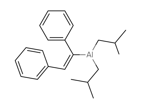 cis-Stilbenyl-diisobutyl-aluminium