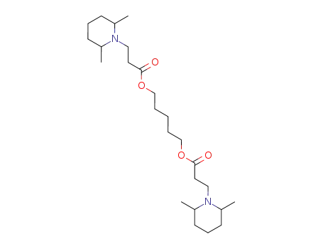 N,N-4,10-dioxa-3,11-dioxotridecylene-1,13-diyl-bis-2,6-dimethylpiperidine