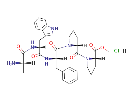 Ala-D-Trp-Phe-D-Pro-Pro-OMe hydrochloride
