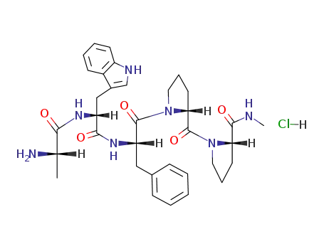 Boc-Ala-D-Trp-Phe-D-Pro-Pro-NHMe hydrochloride