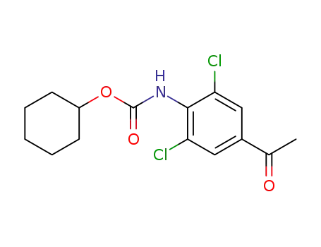 3,5-dichloro-4-cyclohexyloxycarbonylaminoacetophenone