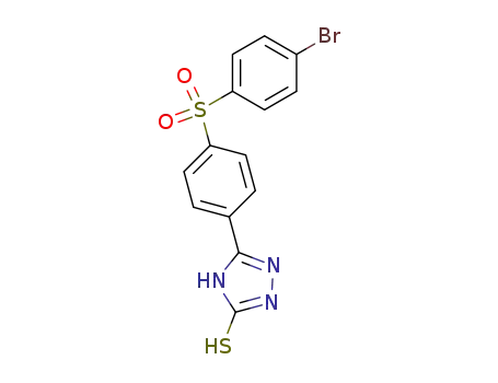 5-p-(p-bromophenylsulphonyl)phenyl-3-mercapto-1,2,4-triazole