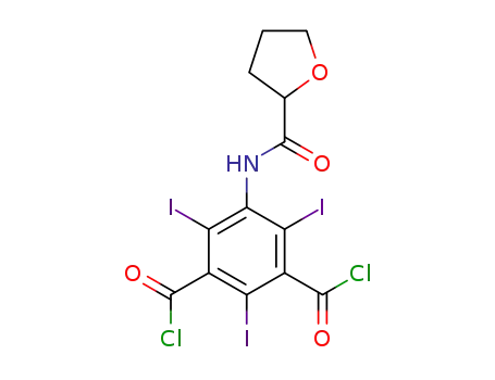 N-[3,5-Bis(chlorocarbonyl)-2,4,6-triiodo-phenyl]tetrahydro-2-furancarboxamide