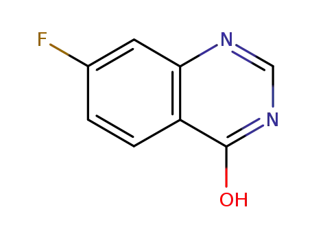 Molecular Structure of 16499-57-3 (7-Fluoro-4-quinazolone)