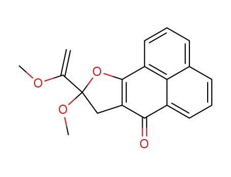 9-methoxy-9-(1-methoxyvinyl)-8,9-dihydrophenaleno[1,2-b]furan-7-one