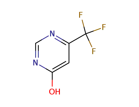 Molecular Structure of 1546-78-7 (4-Hydroxy-6-(trifluoromethyl)pyrimidine)
