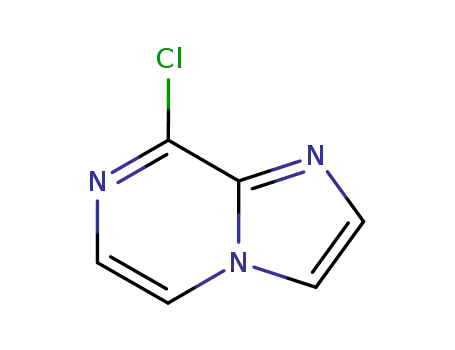 Molecular Structure of 69214-33-1 (8-Chloro-imidazo[1,2-a]pyrazine)