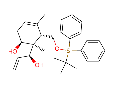 (1S,5S,6R)-5-(tert-Butyl-diphenyl-silanyloxymethyl)-6-((S)-1-hydroxy-allyl)-4,6-dimethyl-cyclohex-3-enol
