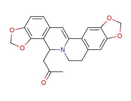 (±)-8-acetonyldihydrocoptisine