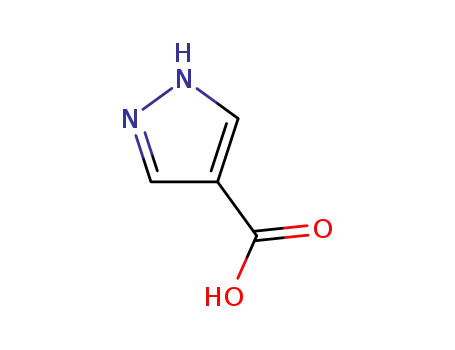Molecular Structure of 37718-11-9 (4-Pyrazolecarboxylic acid)