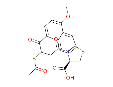 [4R]-3-[3-Acetylthio-3-(4-methoxy-1-naphthoyl)propionyl]-4-thiazolidinecarboxylic acid