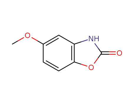 Molecular Structure of 40925-63-1 (5-methoxy-3H-benzooxazol-2-one)