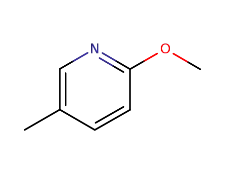 Molecular Structure of 13472-56-5 (2-METHOXY-5-PICOLINE)