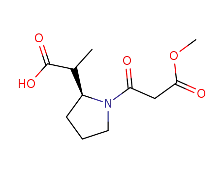 (2S)-1-methylmalonyl-2-(1-carboxyethyl)pyrrolidine