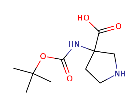3-TERT-BUTOXYCARBONYLAMINO-PYRROLIDINE-3-CARBOXYLIC ACID