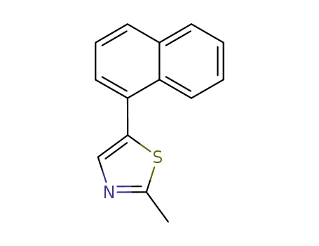 2-methyl-5-(naphthalen-1-yl)thiazole