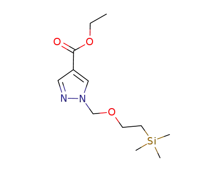 ethyl 1-((2-(trimethylsilyl)ethoxy)methyl)-1H-pyrazole-4-carboxylate