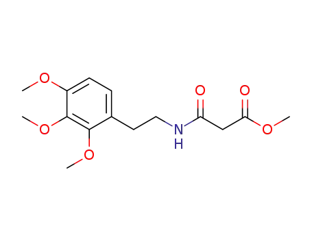 N-[2-(2,3,4-trimethoxyphenyl)ethyl]methoxycarbonylacetamide