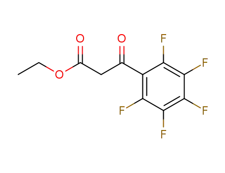Molecular Structure of 3516-87-8 (Ethyl (pentafluorobenzoyl)acetate)