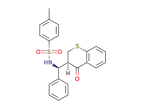 rac-(R)-3-[(S)-phenyl(tosylamino)methyl]thiochroman-4-one