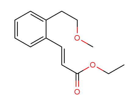 (E)-ethyl 3-(2-(2-methoxyethyl)phenyl)acrylate