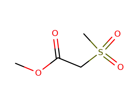 Molecular Structure of 62020-09-1 (METHYL METHANESULFONYLACETATE)