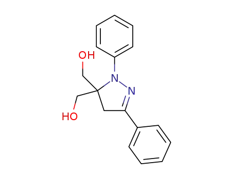 (3-hydroxymethyl-2,5-diphenyl-3,4-dihydro-2H-pyrazol-3-yl)methanol