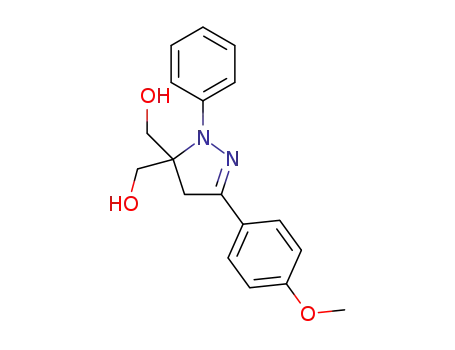 [3-hydroxymethyl-5-(4-methoxyphenyl)-2-phenyl-3,4-dihydro-2H-pyrazol-3-yl]methanol
