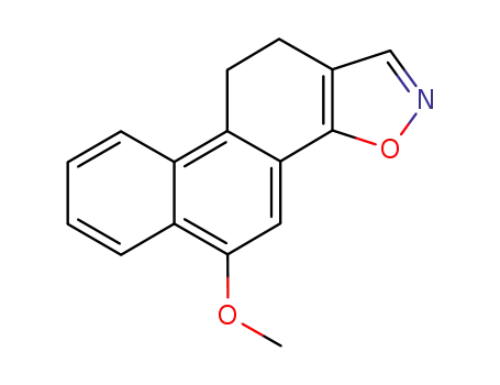 10,11-dihydro-5-methoxyphenanthro<2,1-d>isoxazole