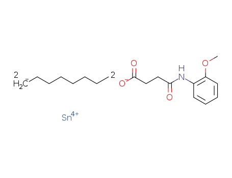 dioctylstannanediyl bis(4-(2-methoxyphenylamino)-4-oxobutanoate)