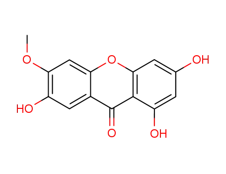 1,3,7-trihydroxy-6-methoxyxanthone