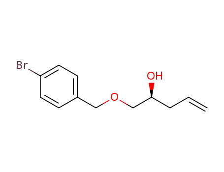 (S)-1-((4-bromobenzyl)oxy)pent-4-en-2-ol