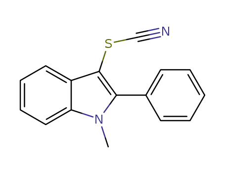 1-methyl-2-phenyl-3-thiocyanato-1H-indole
