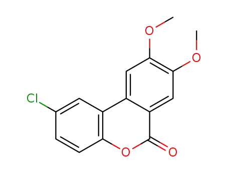 2-chloro-8,9-dimethoxy-6H-benzo[c]chromen-6-one