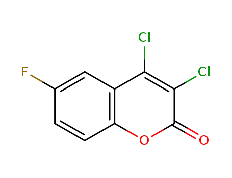 3,4-dichloro-6-fluoro-2H-chromen-2-one