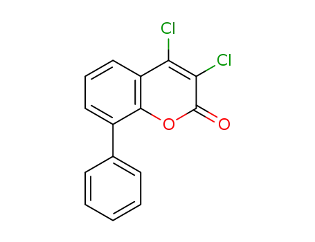 3,4-dichloro-8-phenyl-2H-chromen-2-one