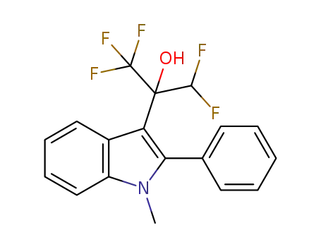 1,1,1,3,3-pentafluoro-2-(1-methyl-2-phenyl-1H-indol-3-yl)propan-2-ol