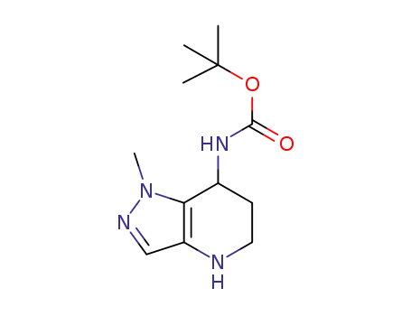 tert-butyl (1-methyl-4,5,6,7-tetrahydro-1H-pyrazolo[4,3-b]pyridin-7-yl)carbamate