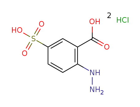 5-sulfo-2-hydrazinobenzoic acid dihydrochloride