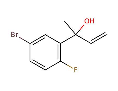2-(5-bromo-2-fluorophenyl)but-3-en-2-ol