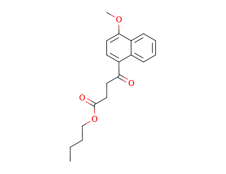 4-(4-methoxy-[1]naphthyl)-4-oxo-butyric acid butyl ester